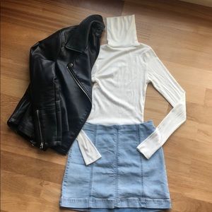 Jean Mini Skirt
